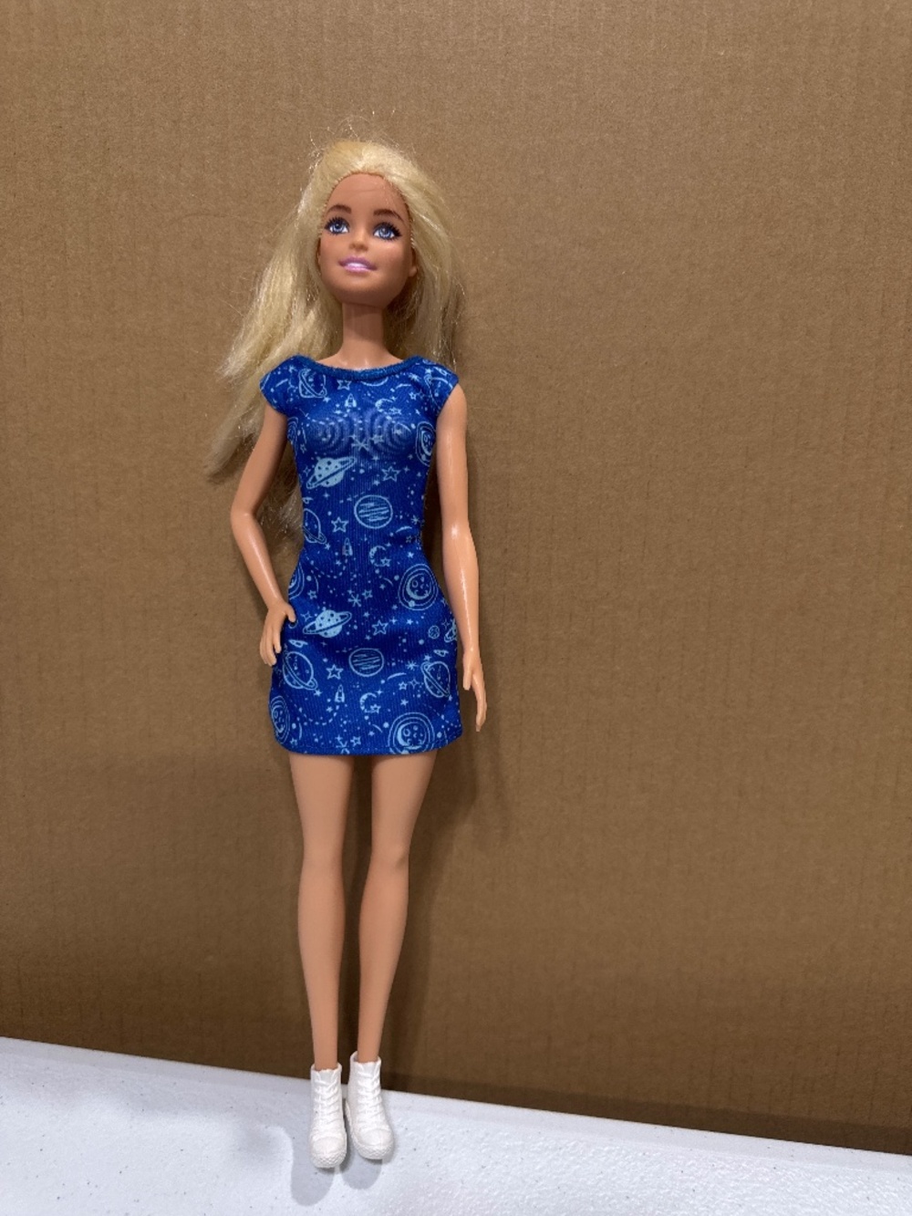 BARBIE Space Discovery Science Teacher Dress 11" Doll Blond Hair Mattel